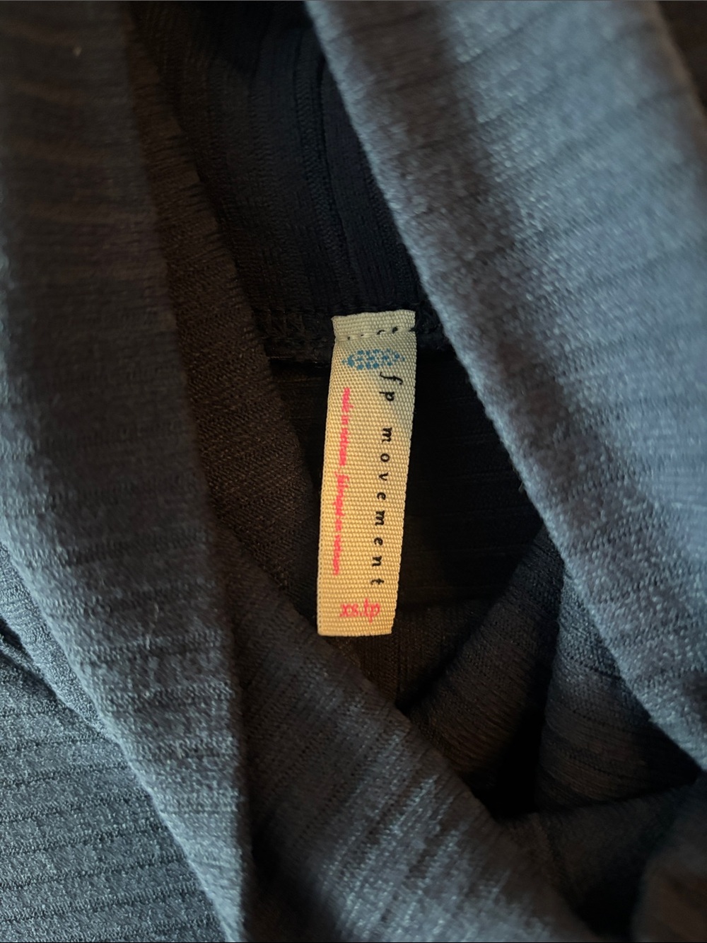 Free People Navy Ribbed Set - Picture 3 of 7